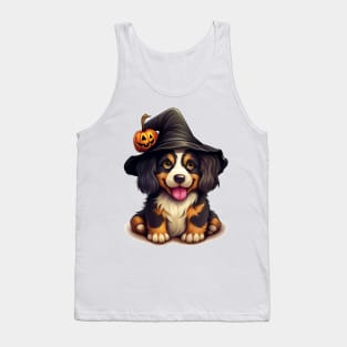 Halloween Bernese Mountain Dog #1 Tank Top